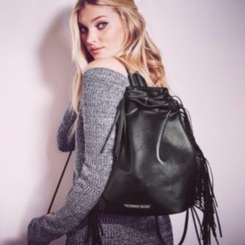 Victoria’s secret fringe back pack NWT